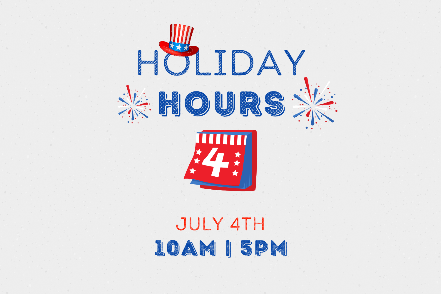 July 4th Hours