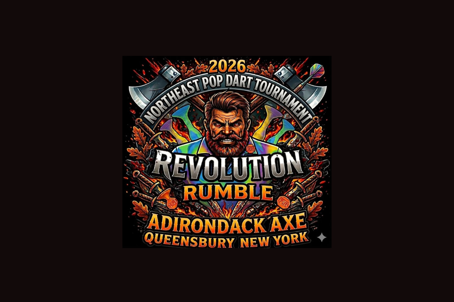 Revolution Rumble Pop Darts Northeast Tournament
