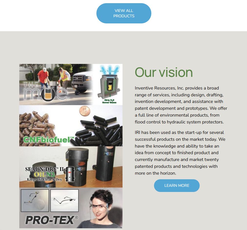 After website redesign