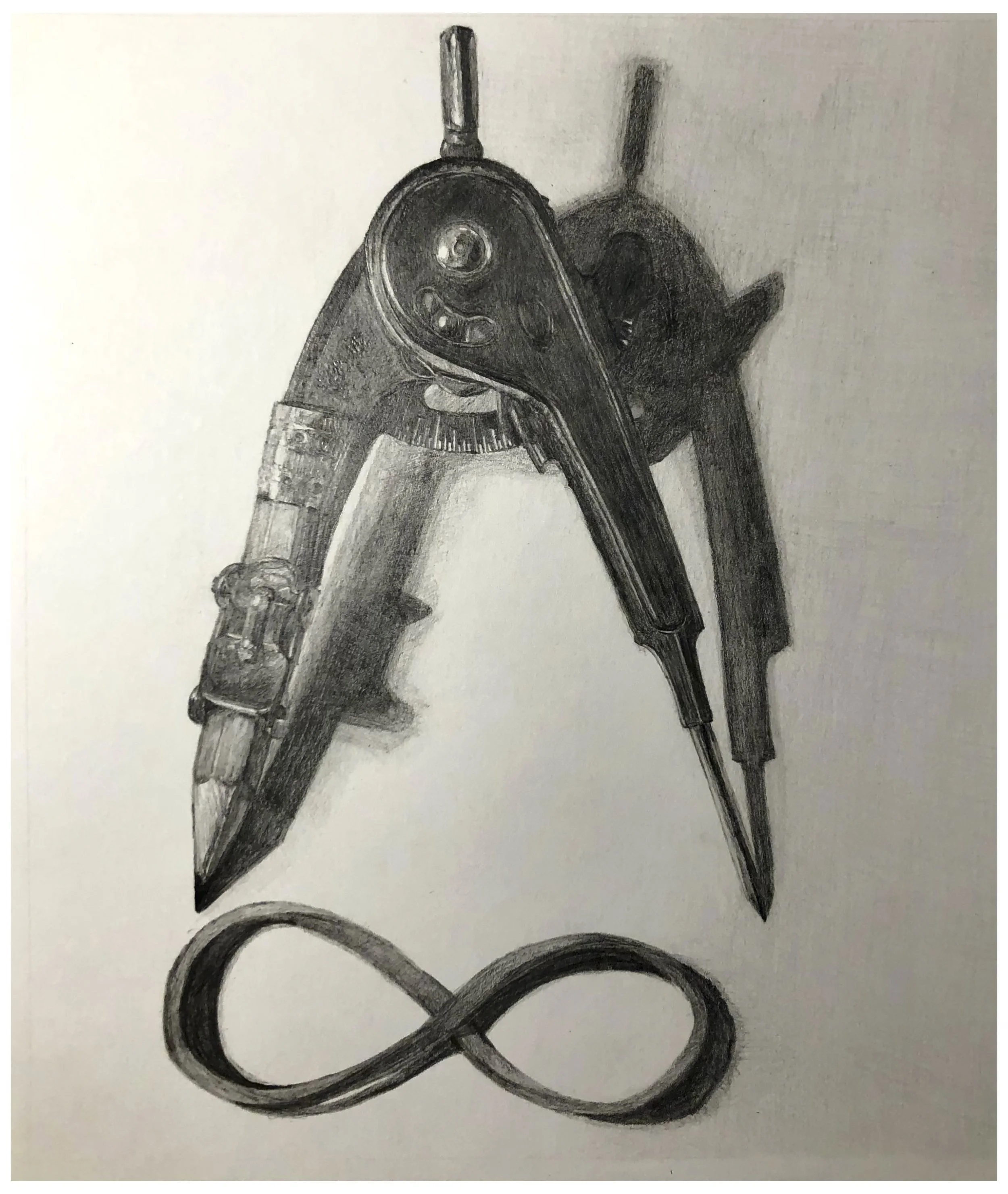 Study 02, Graphite, 2022, 8"x6"