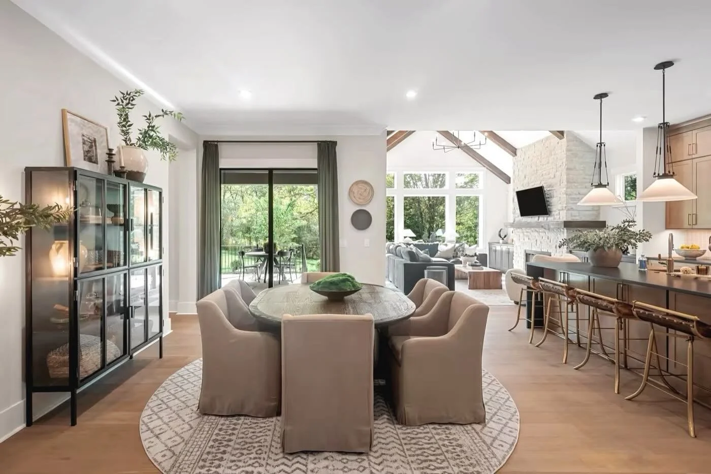 Beautiful open living that feels layered and intentional.