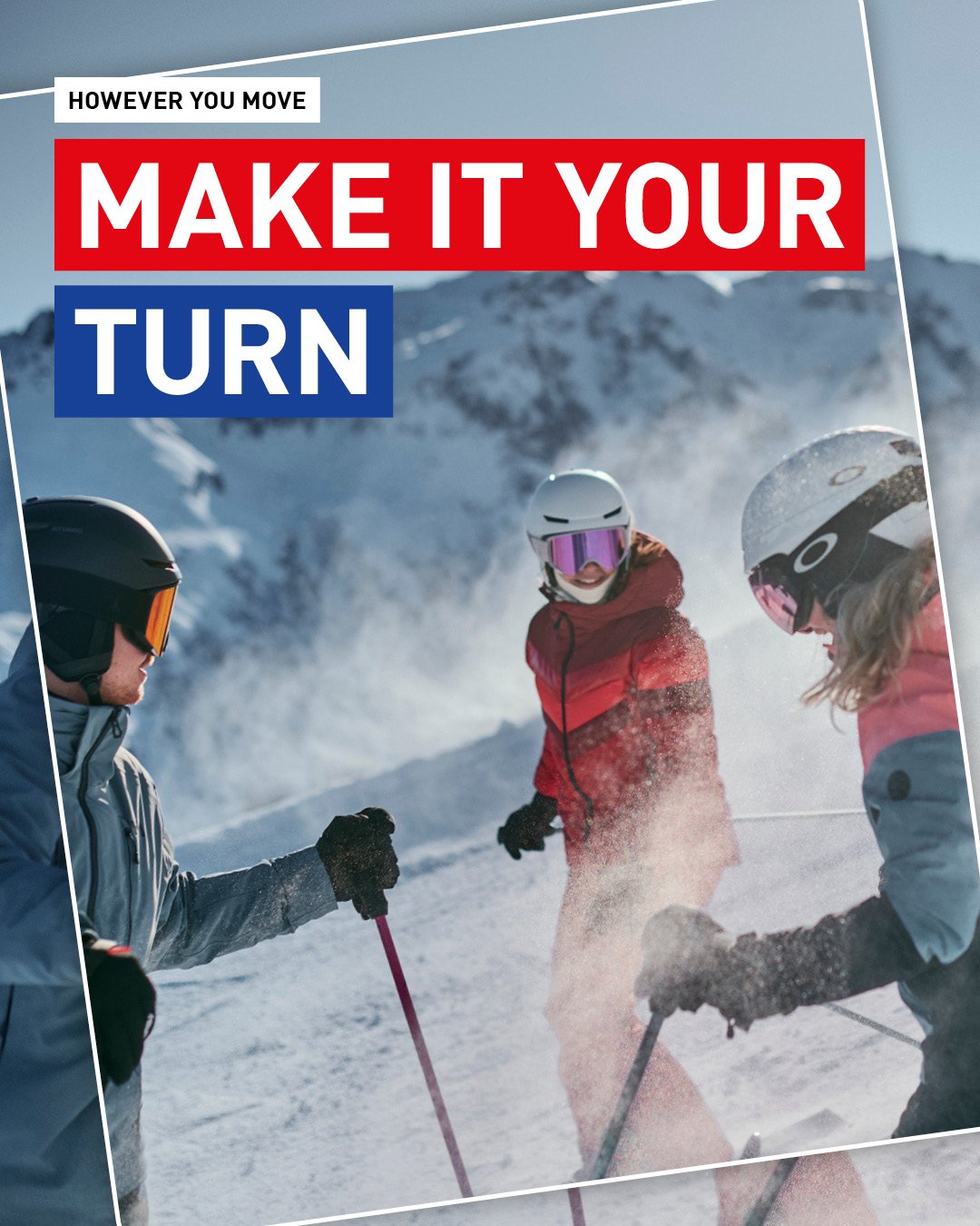 Gemeinsam auf der Piste, jeder nach seinem Style.❄️⛷️
MAKE IT YOUR TURN.

#INTERSPORT #TheHeartOfSport #MakeItYourTurn