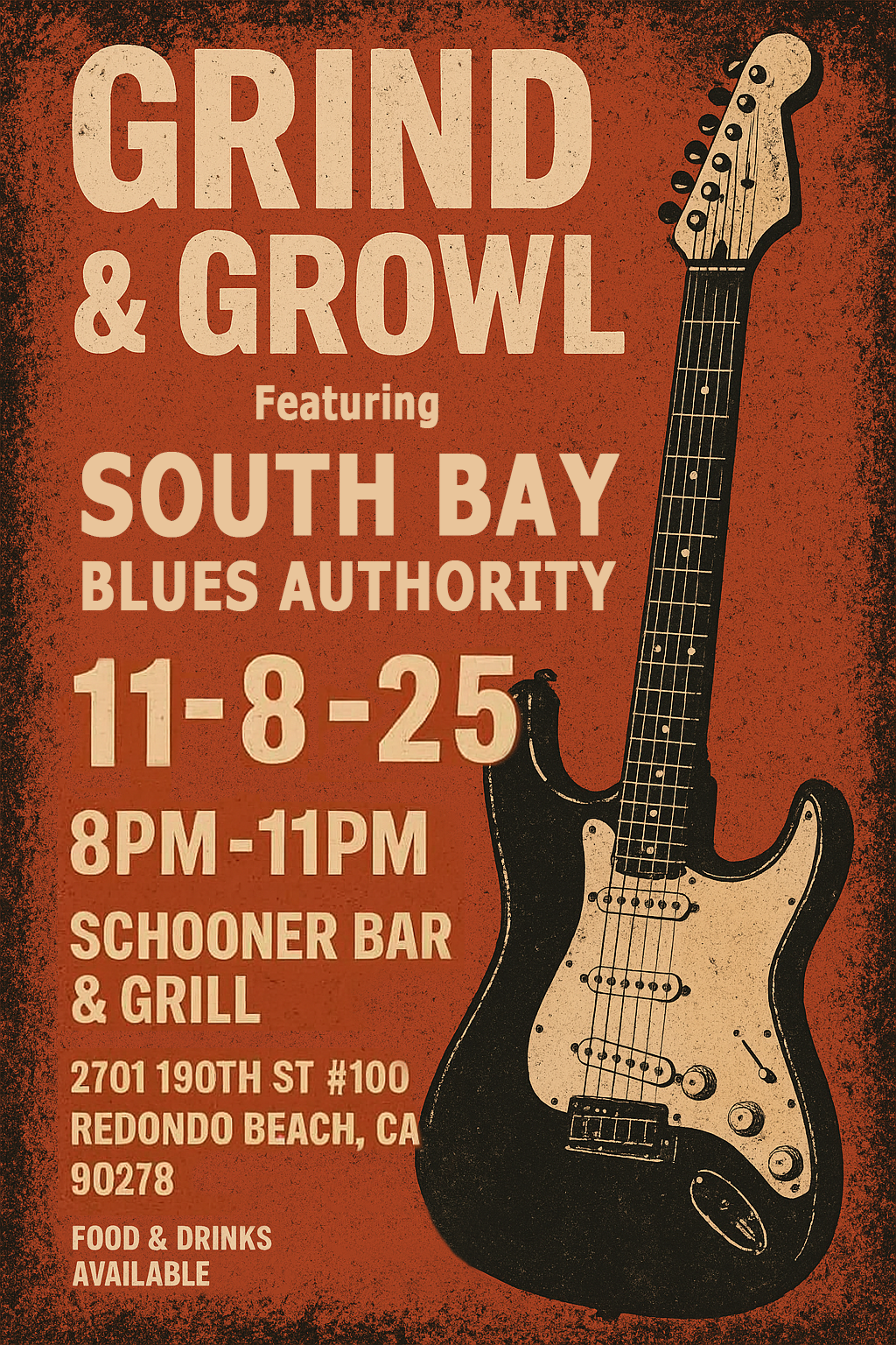 Grind & Growl at Schooner