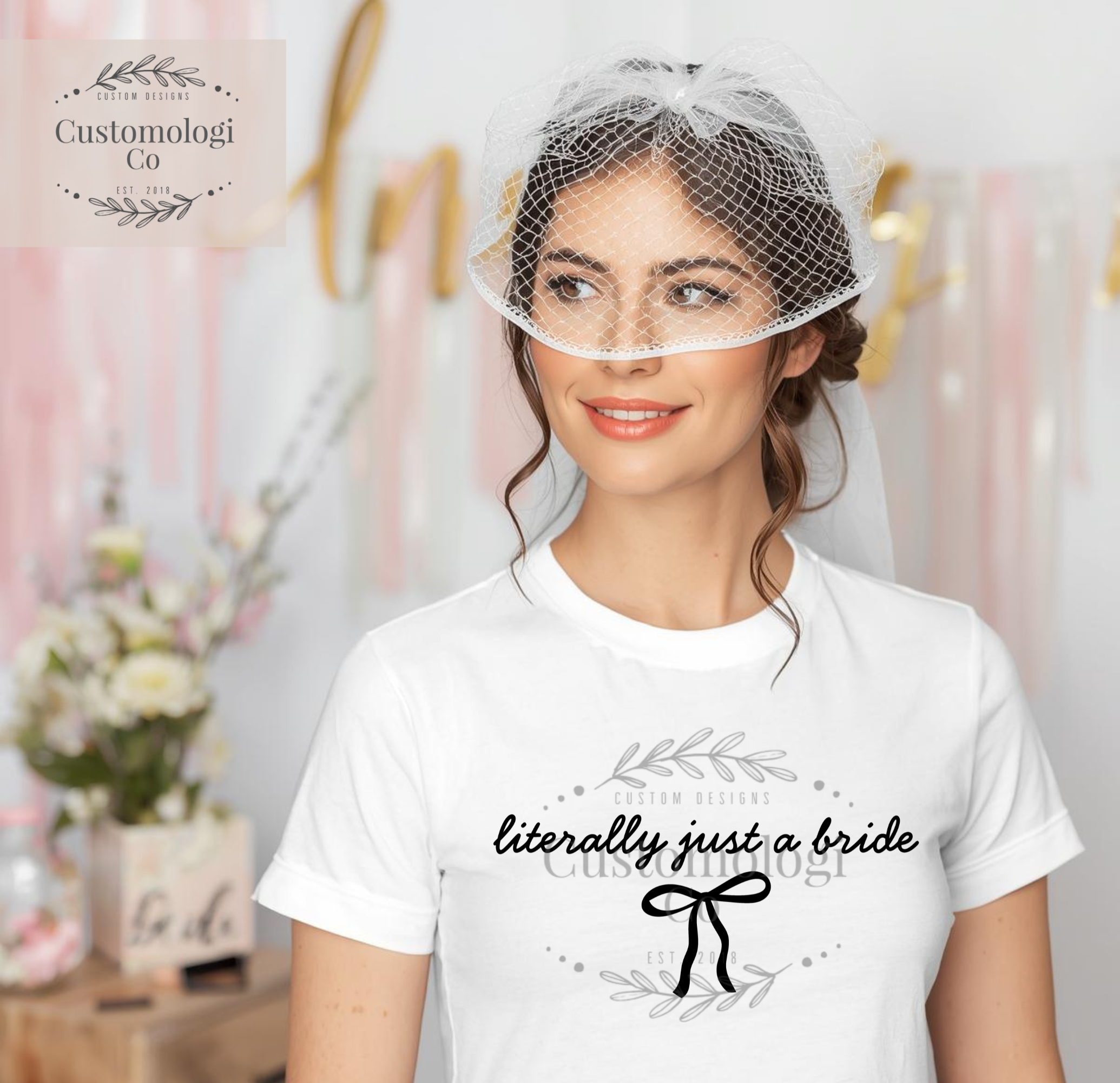 Literally Just a Bride - Coquette Bow | Digital Download