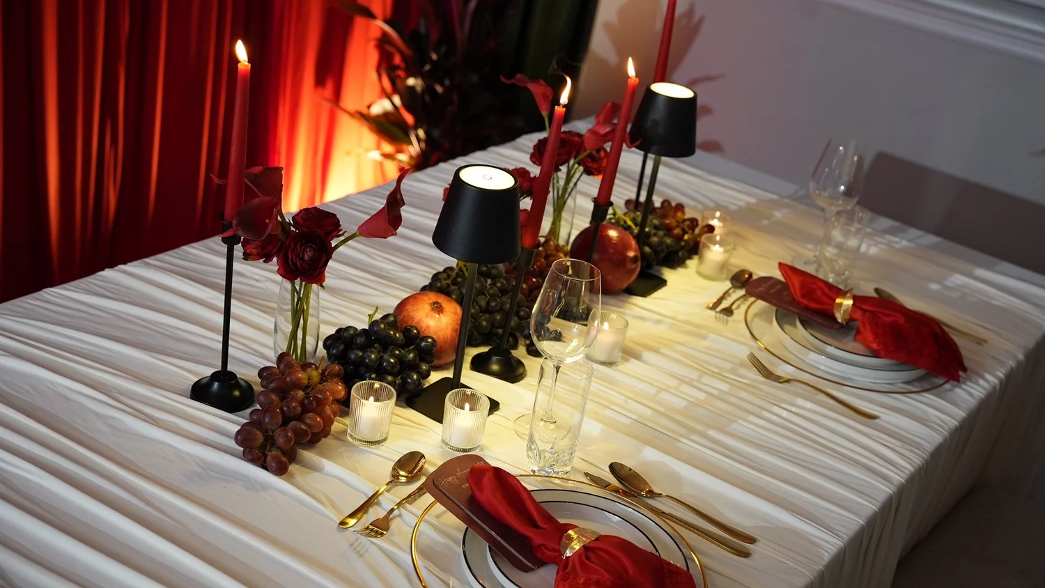 Oak & Magnolia Events — luxury wedding setup