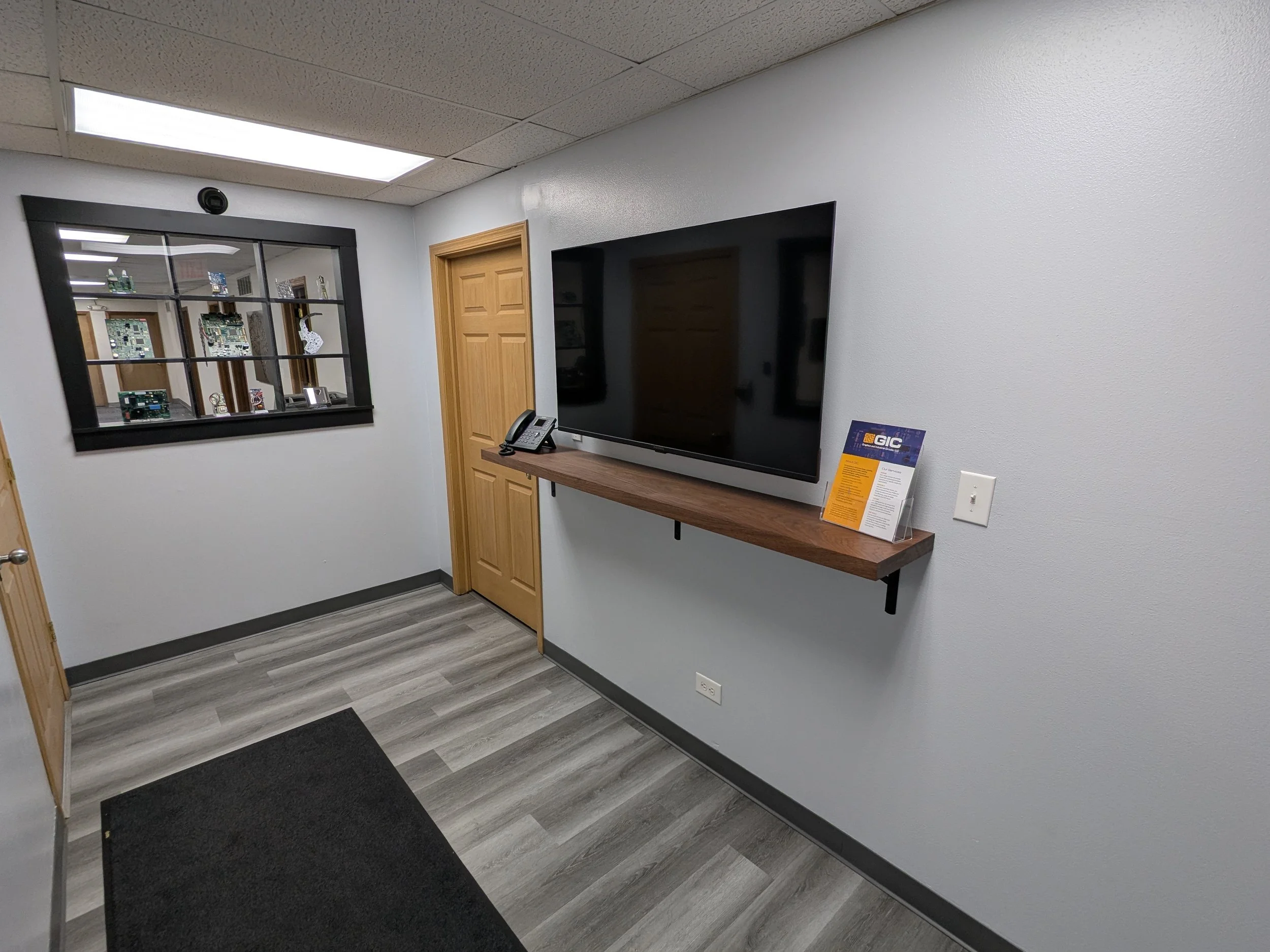 Reception Area After