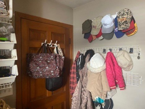 Before Coat and Hat Storage