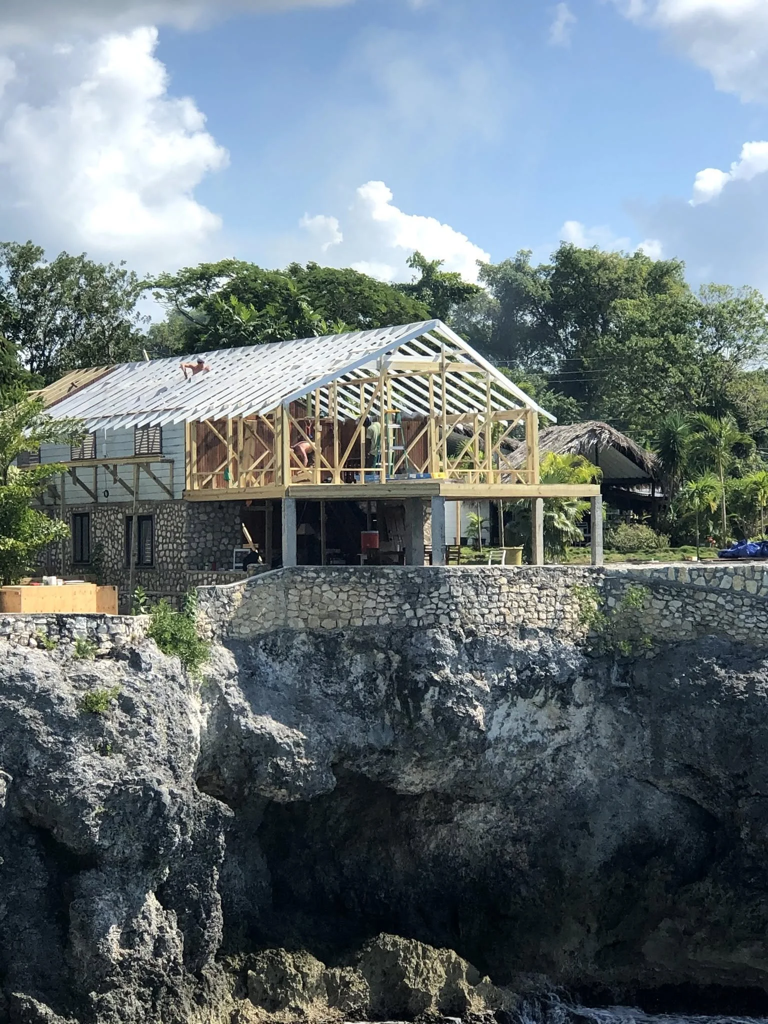Cover House Progress Picture