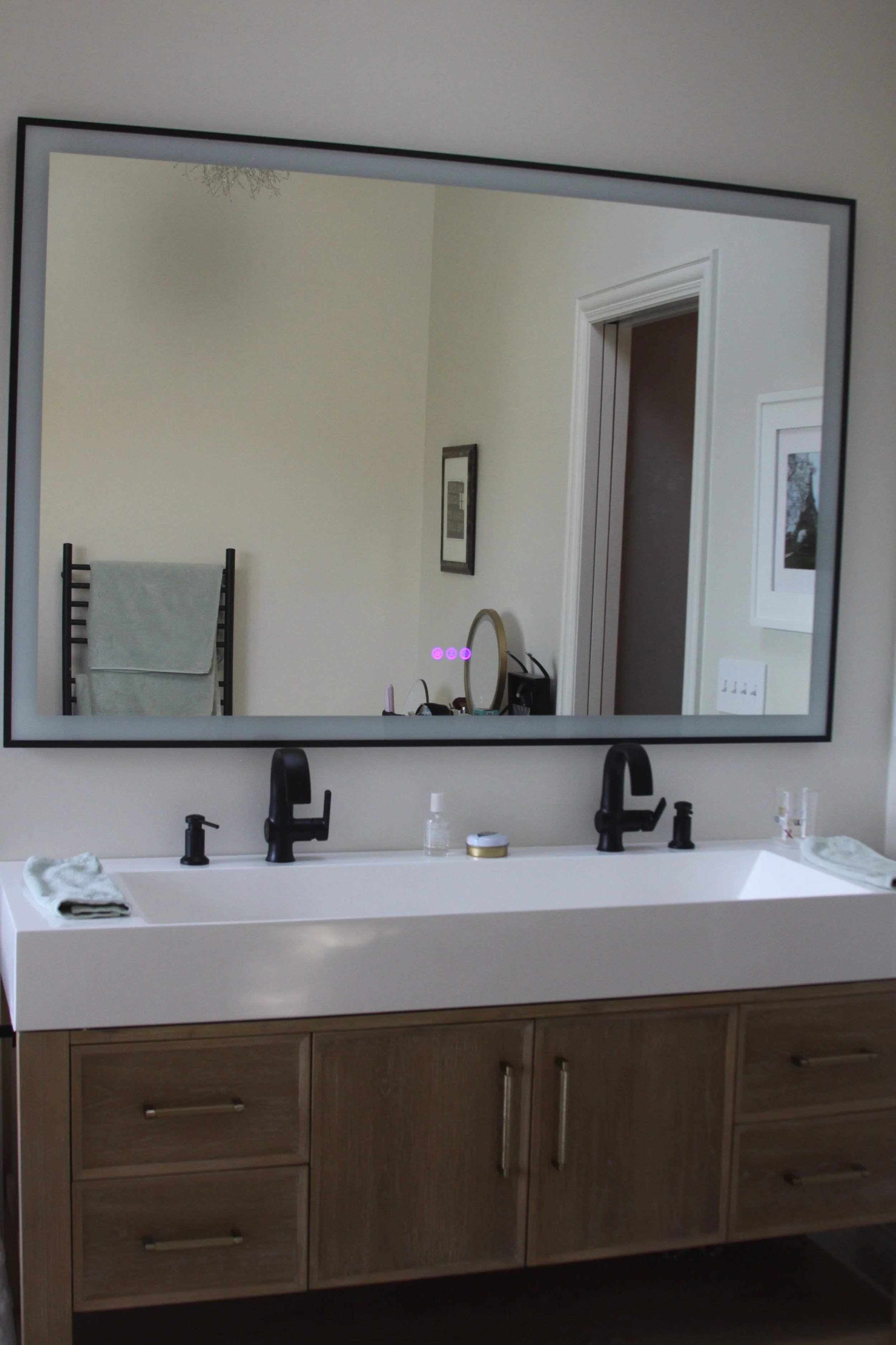 Vanity and Mirror After
