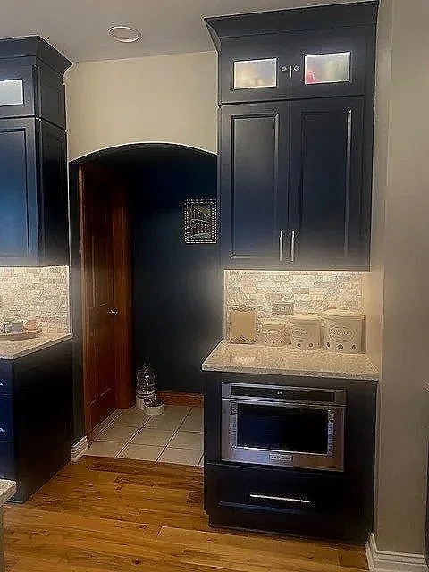 Doorway and Microwave