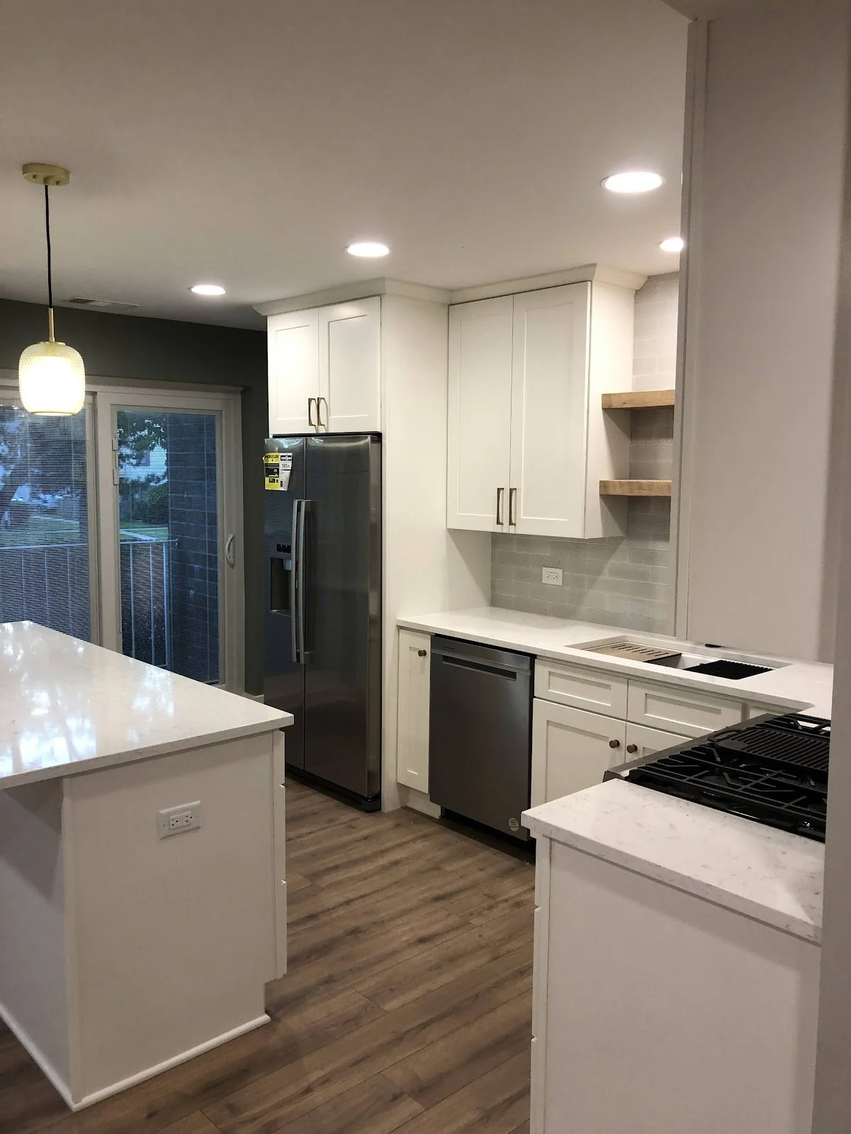 Open concept Kitchen After