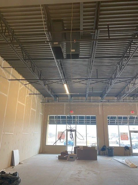 Before- Unfinished Retail Space
