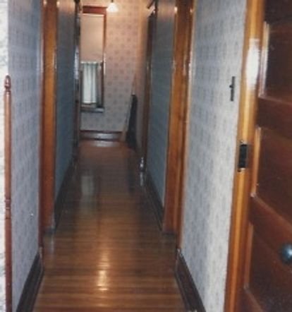 Upstairs Hallway Before