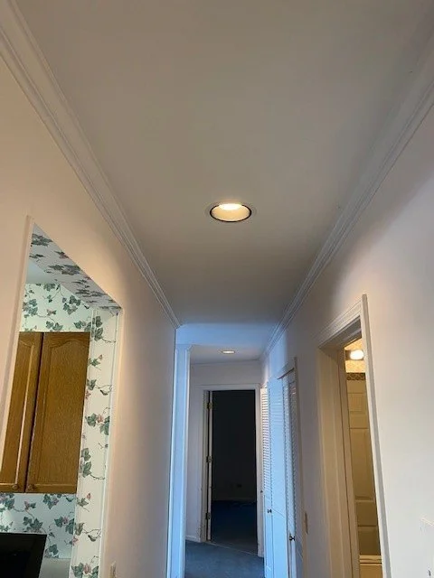 Hallway before widened