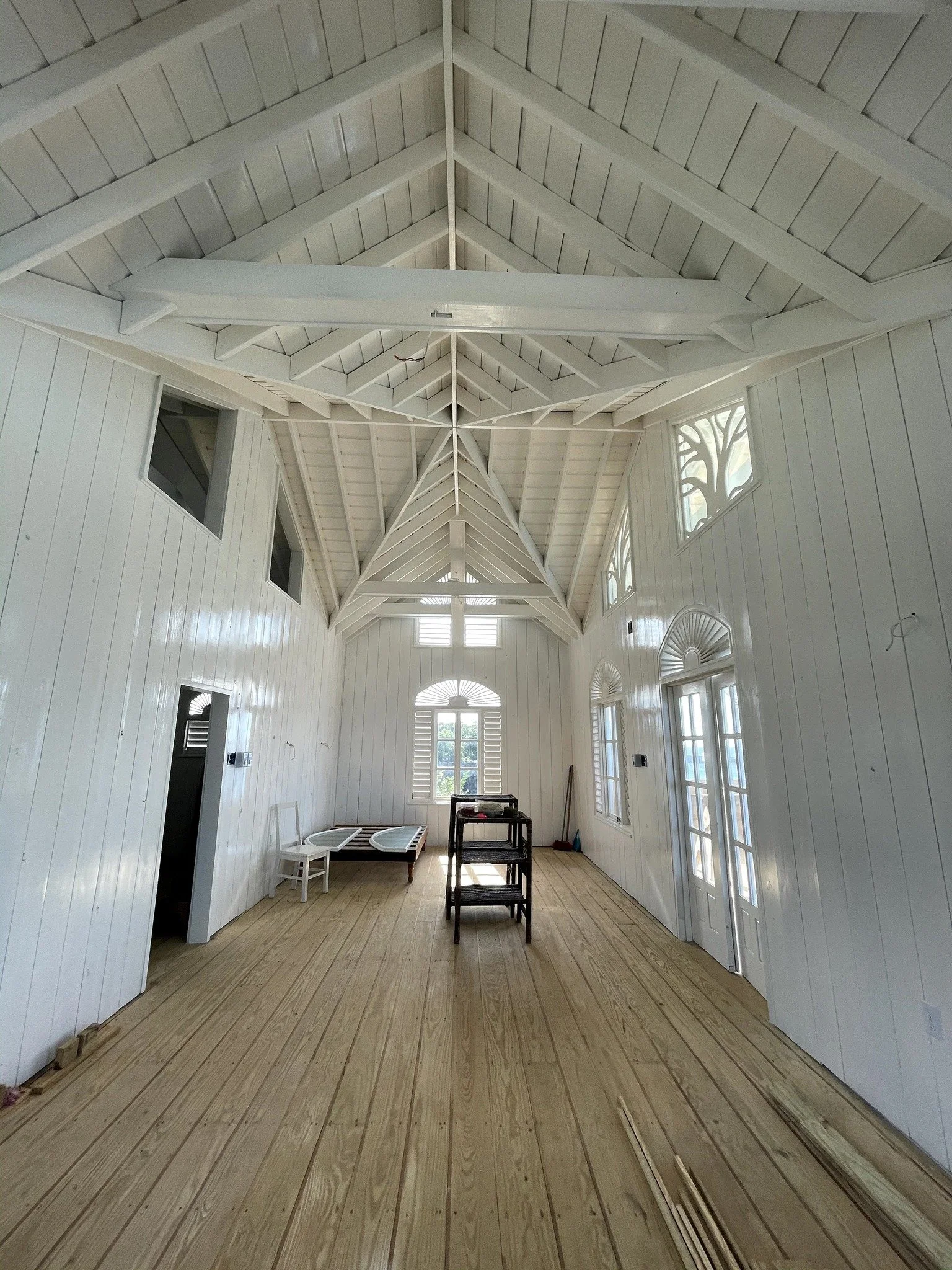 Upstairs of Cave House in Progress