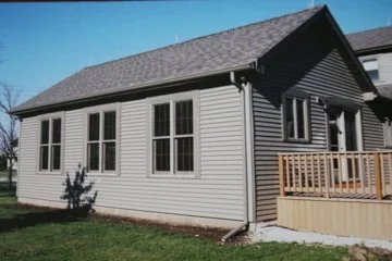Exterior of Addition in Sugar Grove