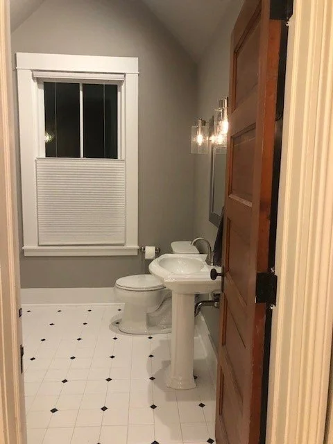 Upstairs Bathroom After
