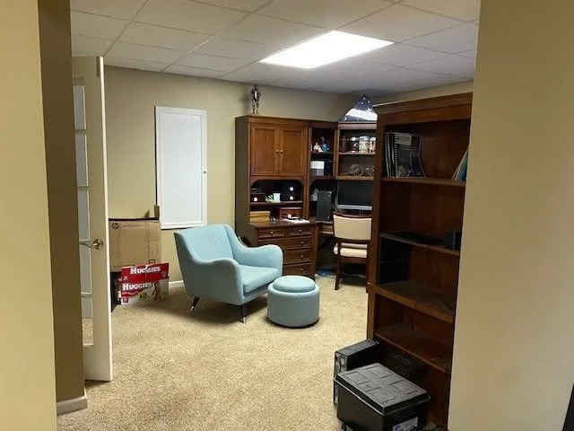Area where exercise room is (before)