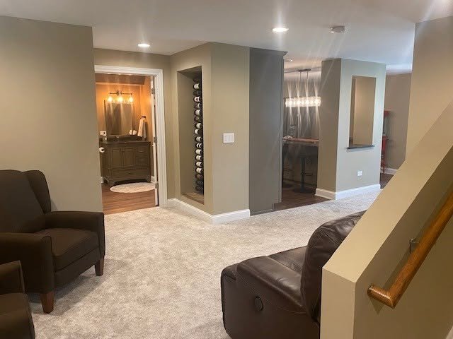 Larger view of wine rack 