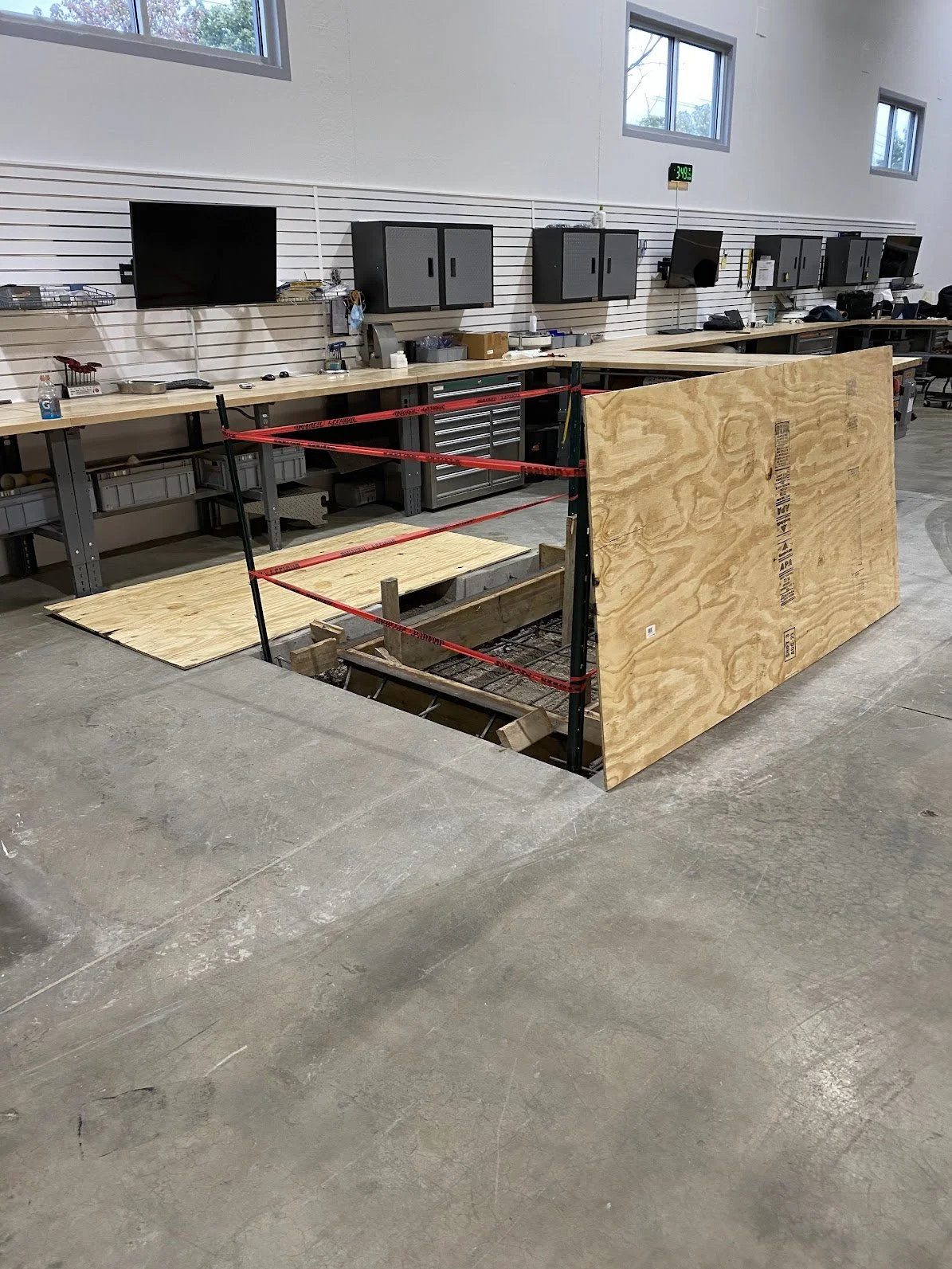 In process- recessed lift