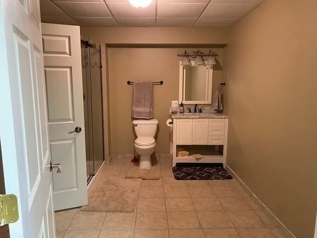 Bathroom before