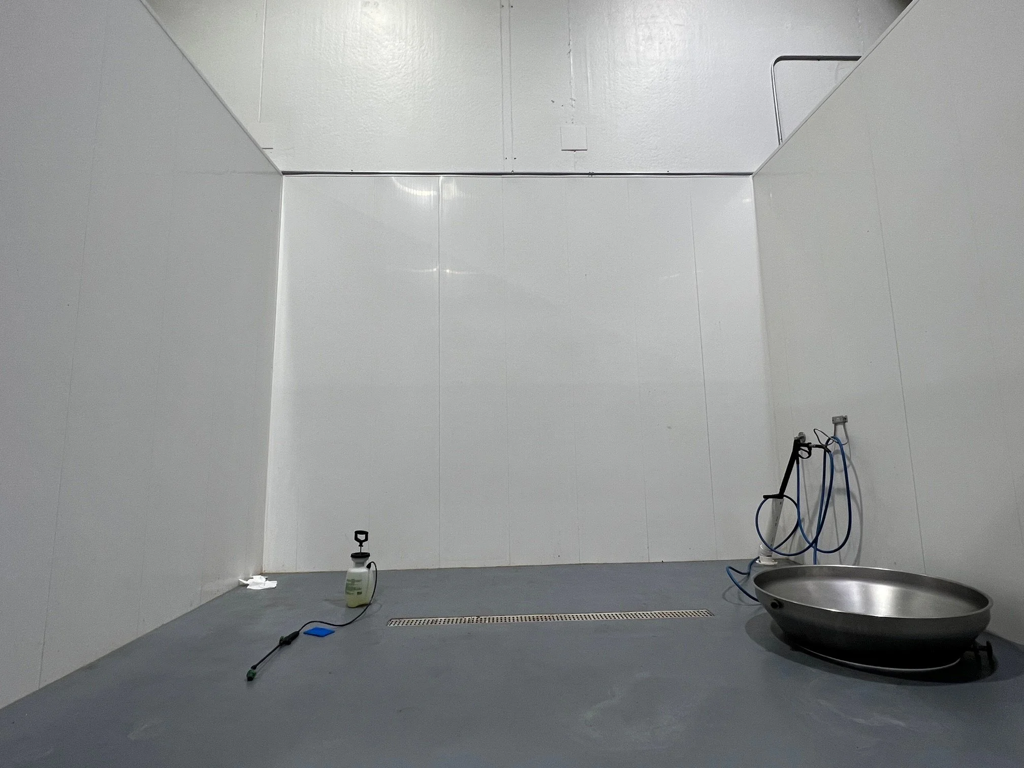 Interior of Wash Bay