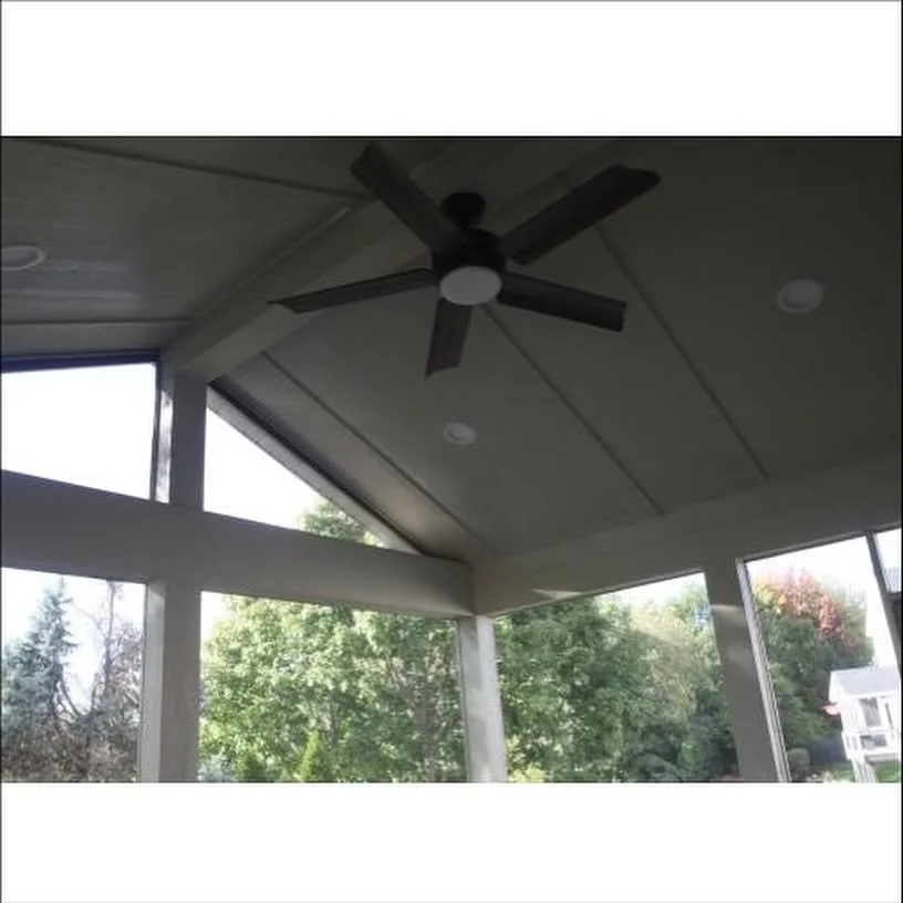Ceiling in Screened In Porch