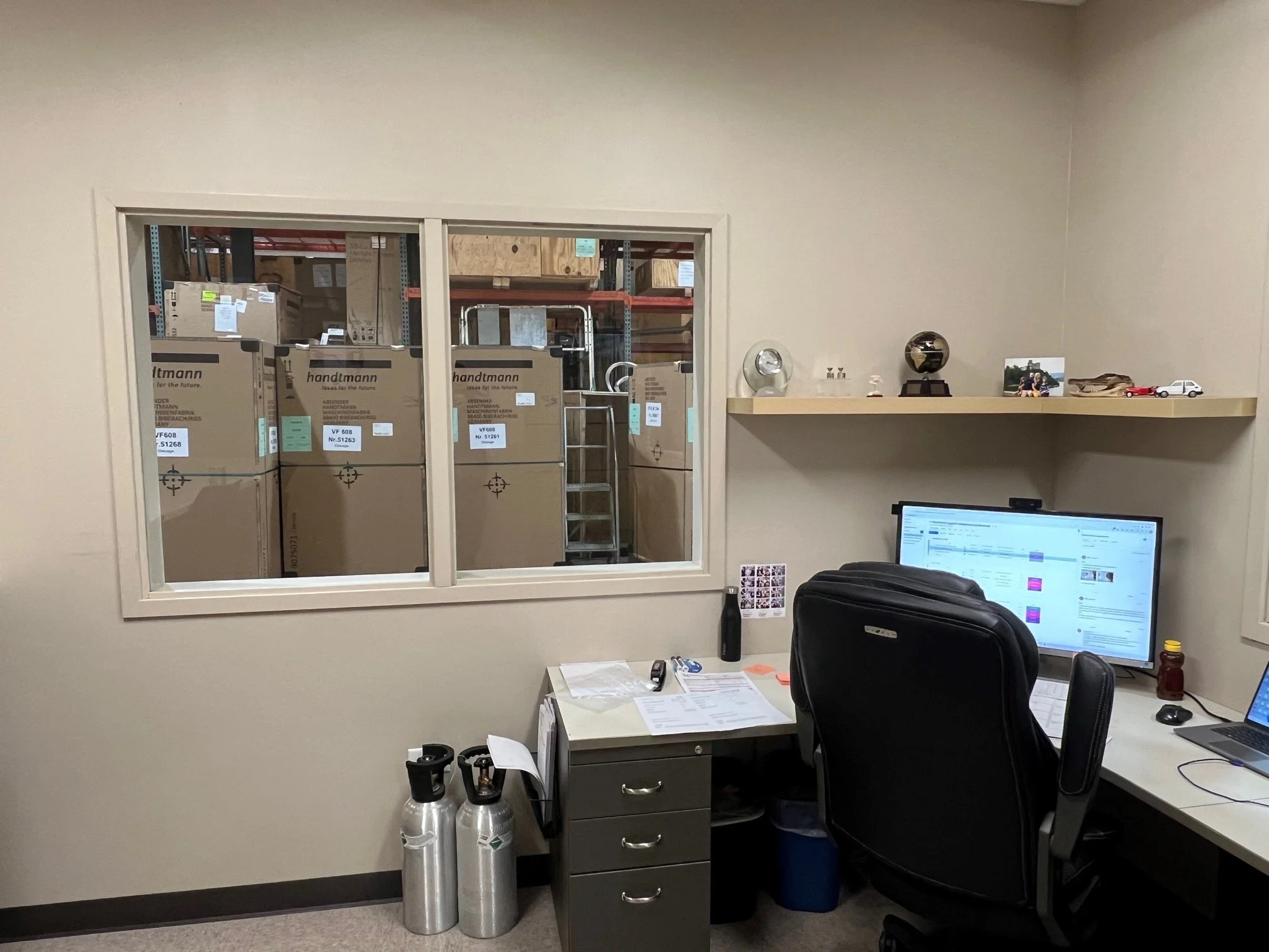 Interior Warehouse Office