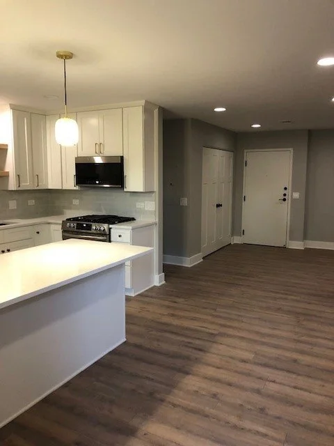 Open Concept (where wall was removed)