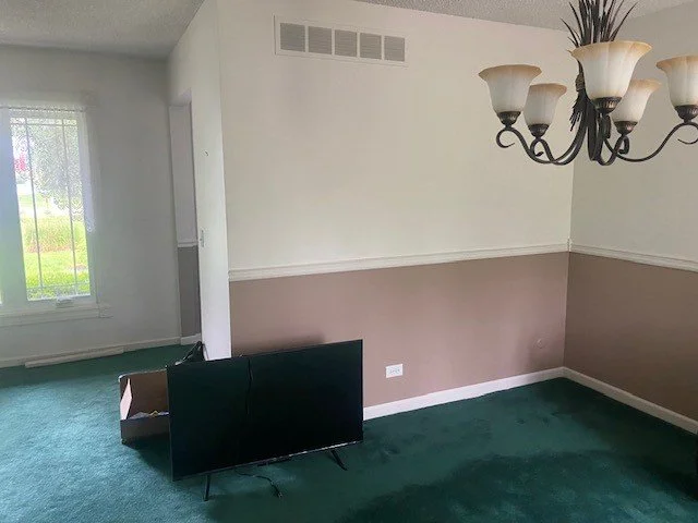 Wall that was removed Before