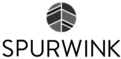 Logo featuring a circular emblem with three horizontal lines and the word 'SPURWINK' below it.