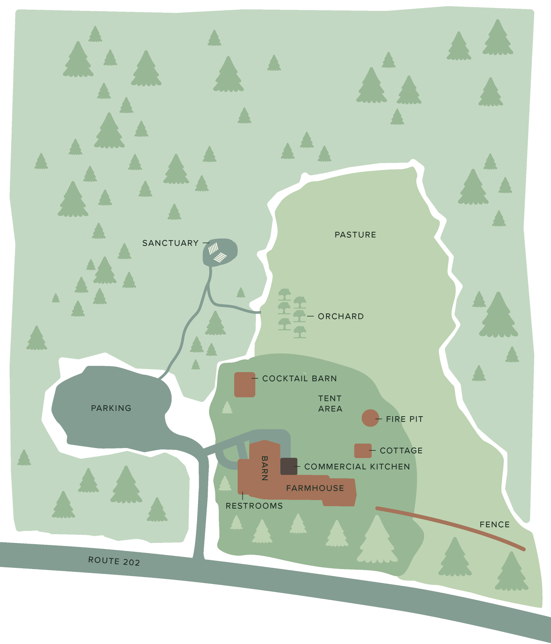 Flanagan Farm Map