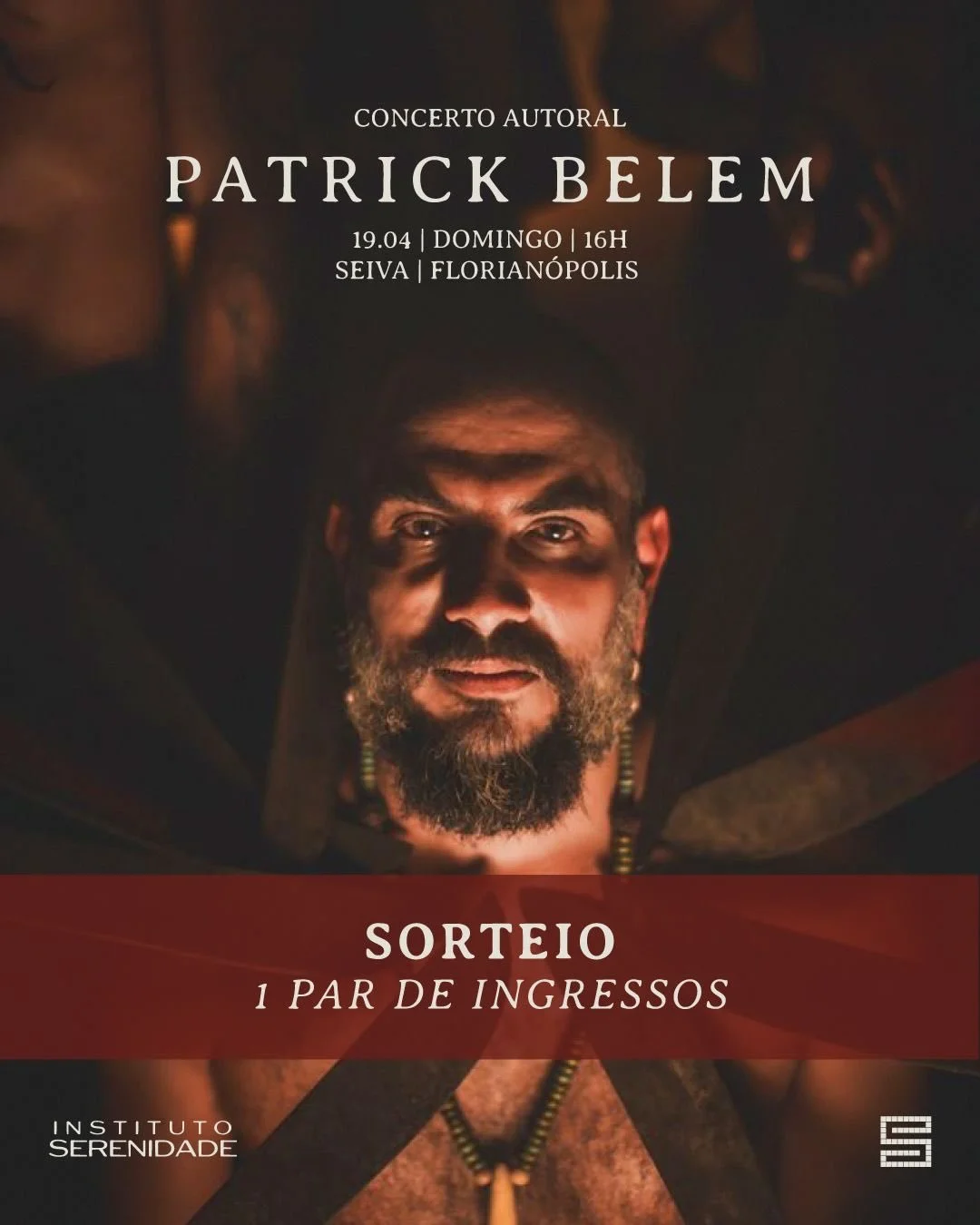 QUIRIMBAU &Eacute; DESPACHO. 🌿🔥

&Eacute; m&uacute;sica para relembrar, ativar e virar do avesso. Patrick Belem traz para Florian&oacute;polis o rito de seu primeiro disco solo, um manifesto de beleza e resist&ecirc;ncia gravado na Guatemala, que b