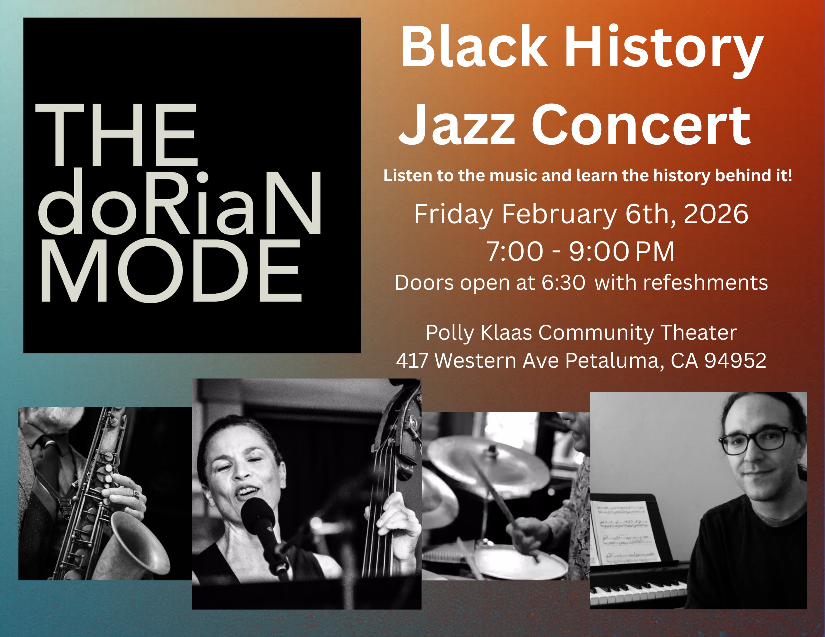 The Dorian Mode Opening Jazz Concert