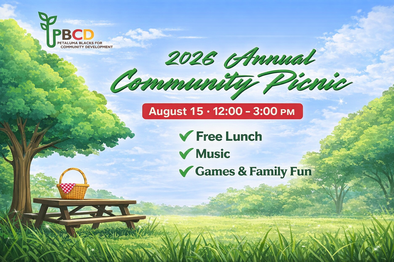 Annual Community Picnic 2026