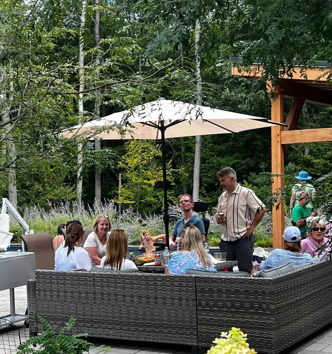 Church Family Pool Party