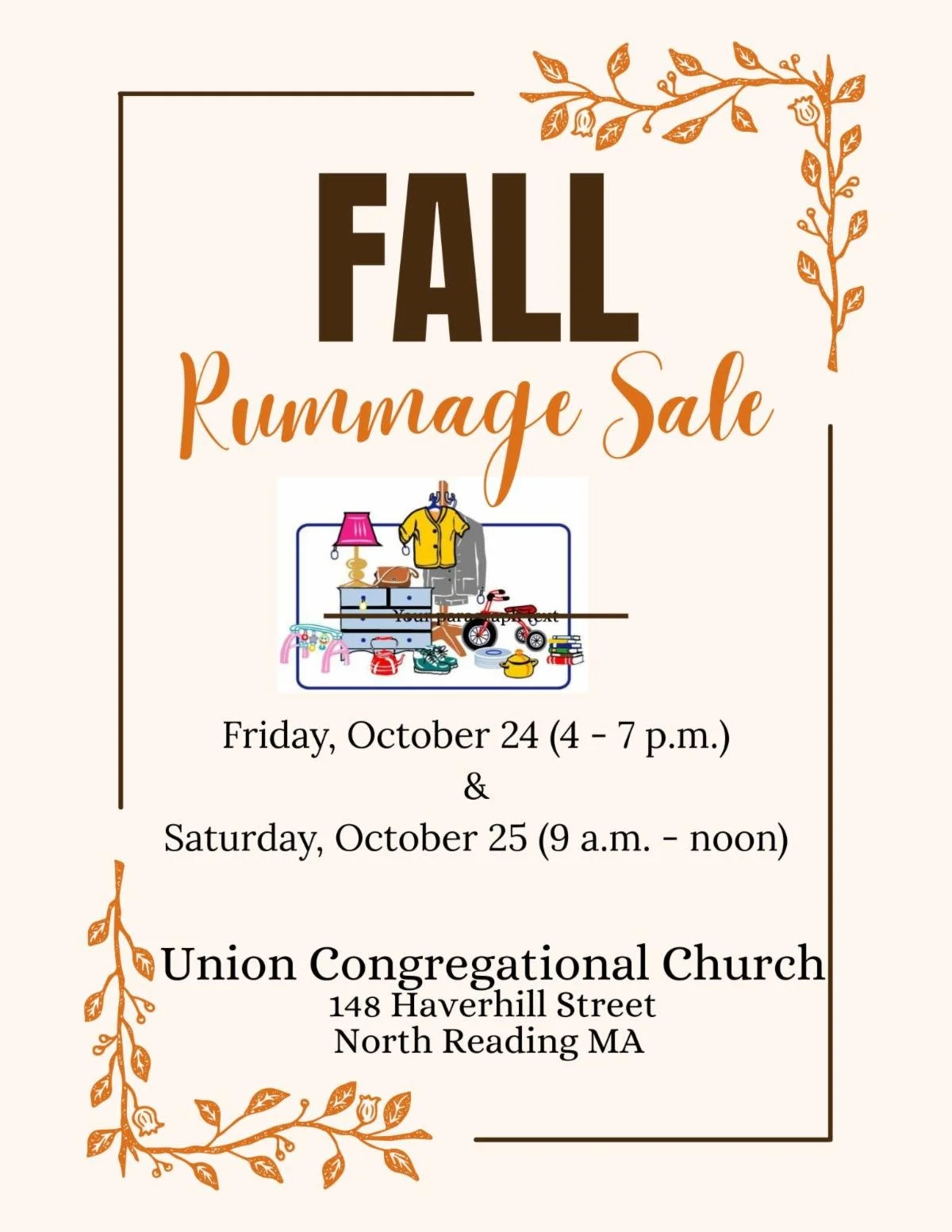 Rummage Sale