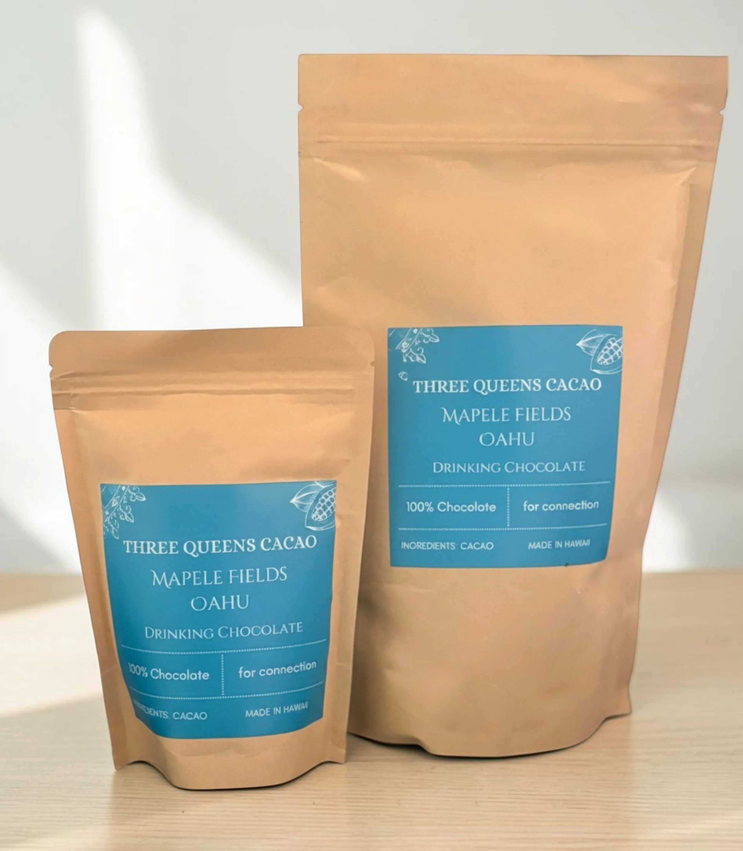 Mapele Fields Oahu Drinking Chocolate, 16 oz