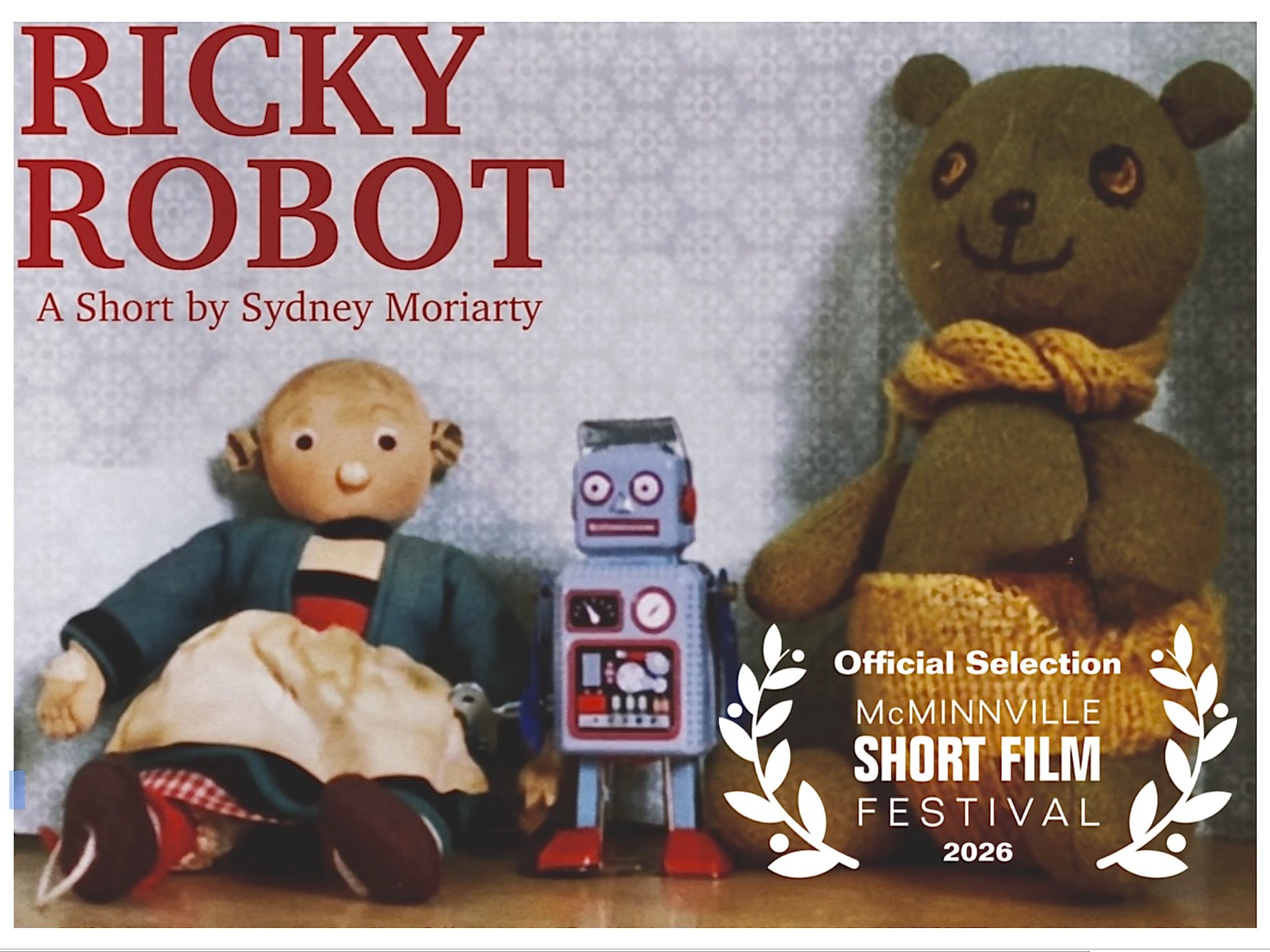 'Ricky Robot' movie poster.
