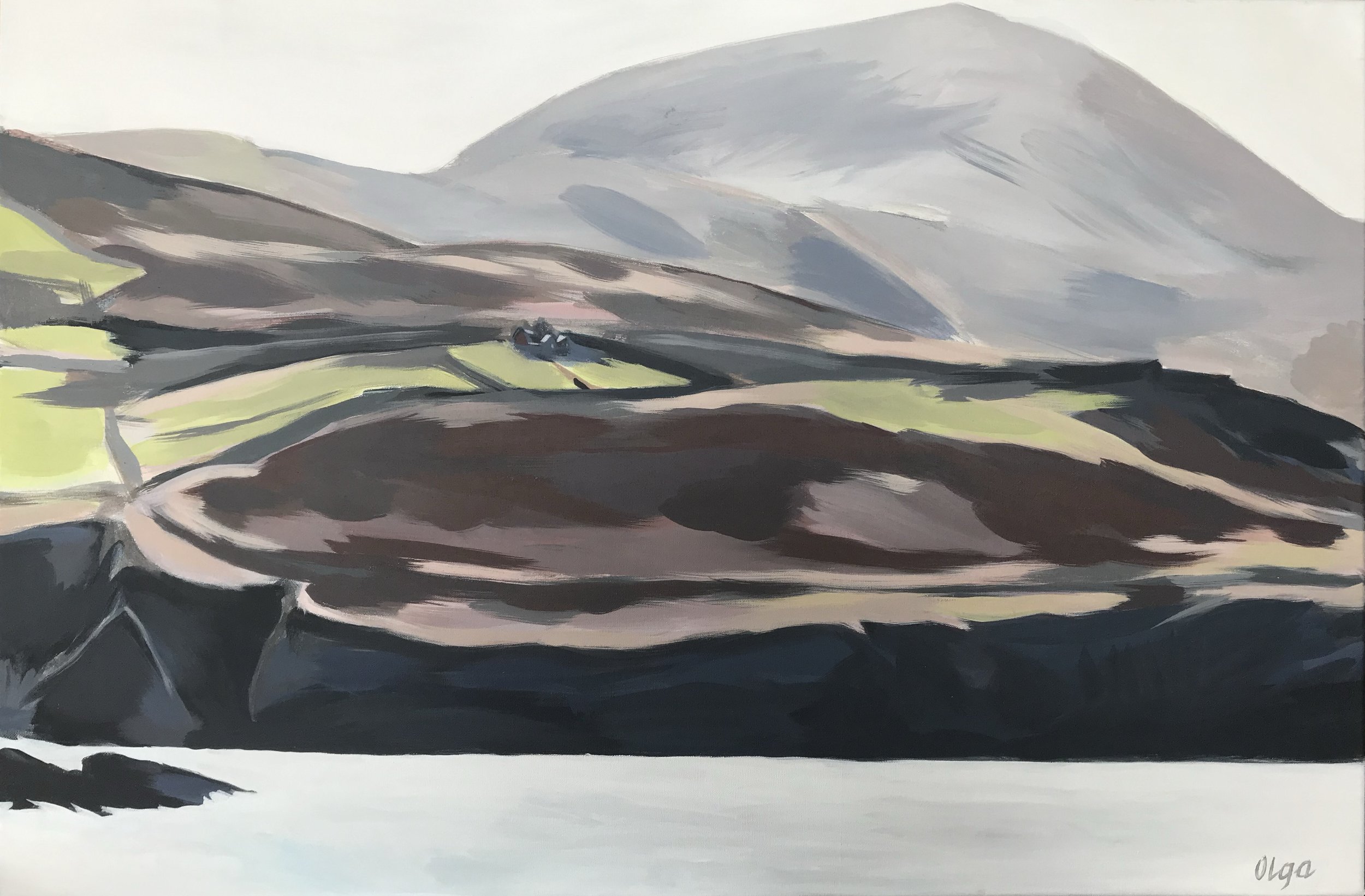 White Water, 60x90 cm