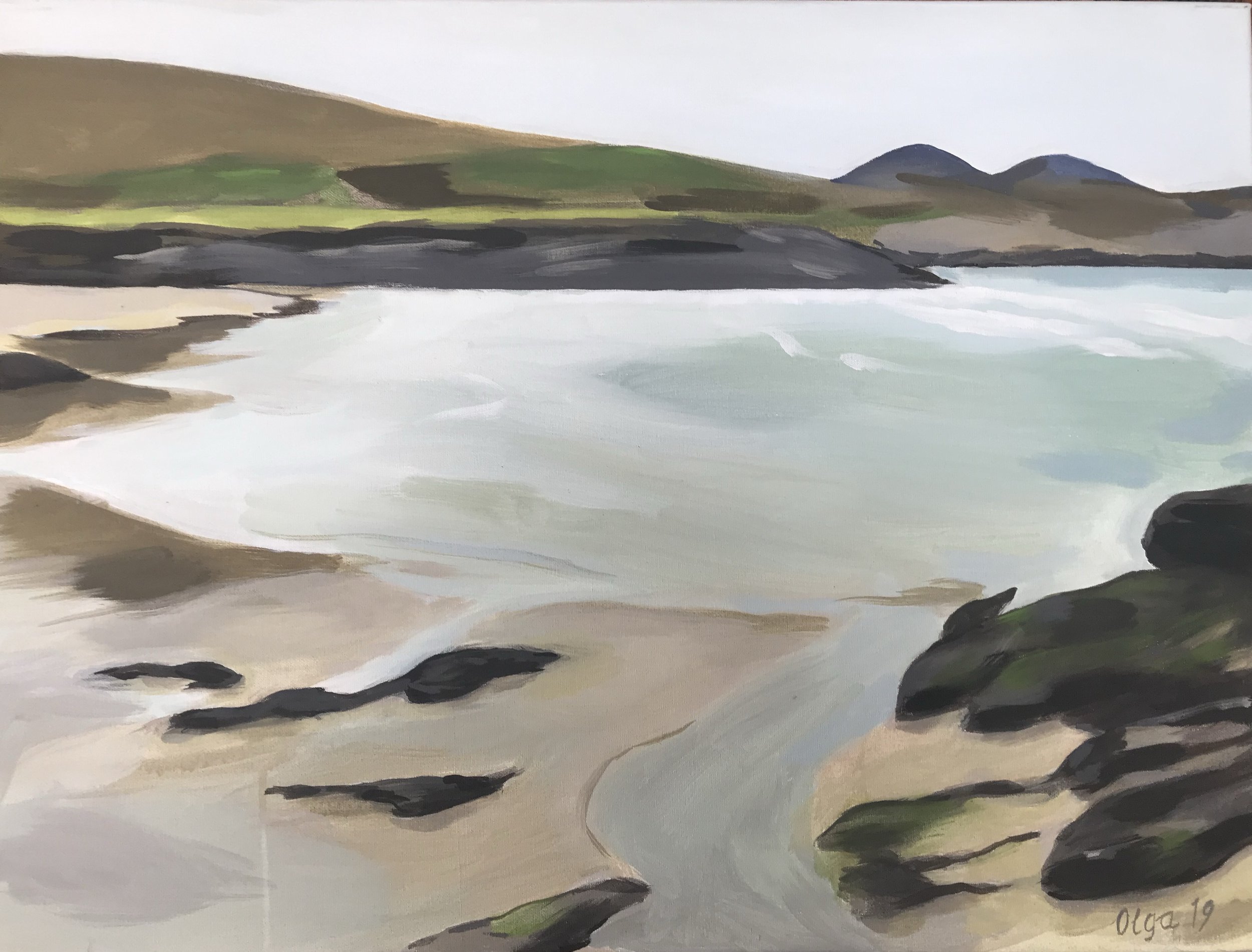 Glen Beach, 60x80 cm