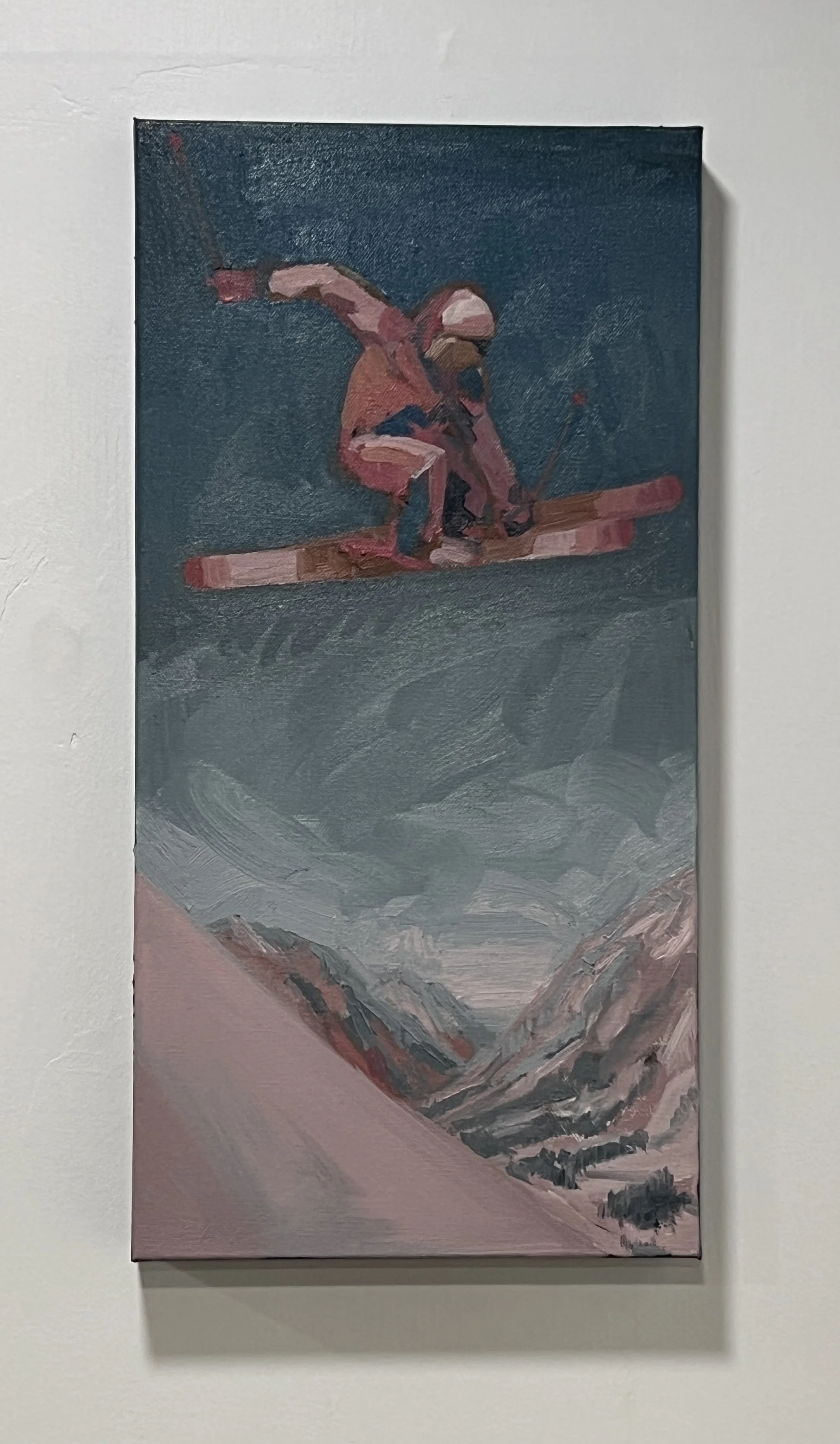 Nice, 2025, oil on canvas, 20x10