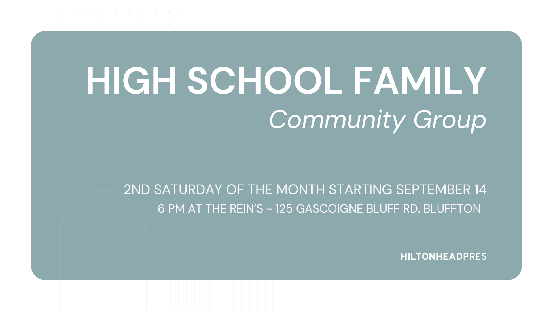 High School Family Community Group