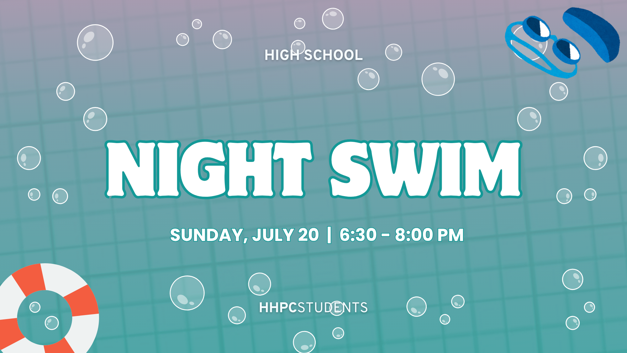 High School Night Swim