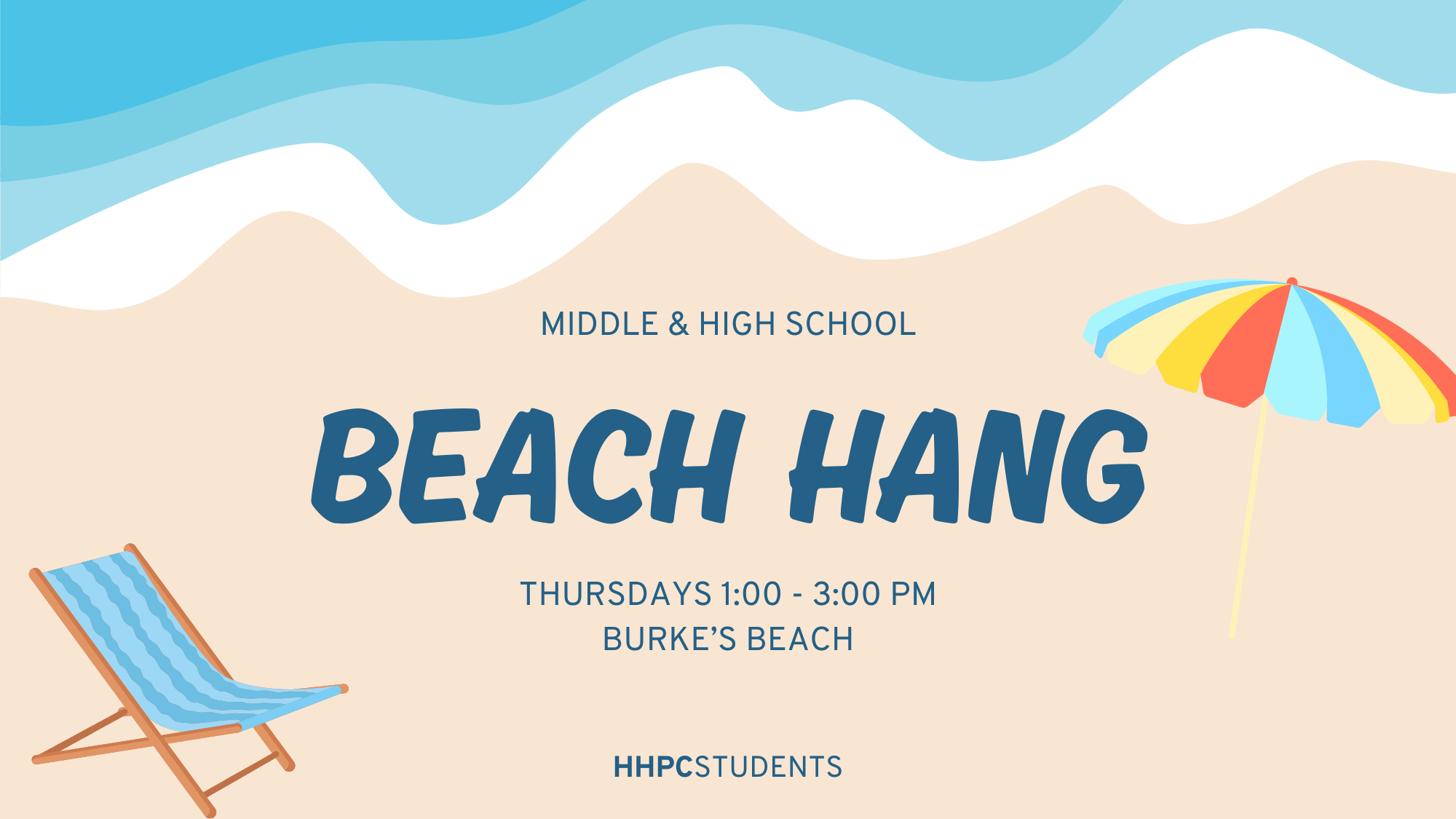 Middle & High School Beach Hang