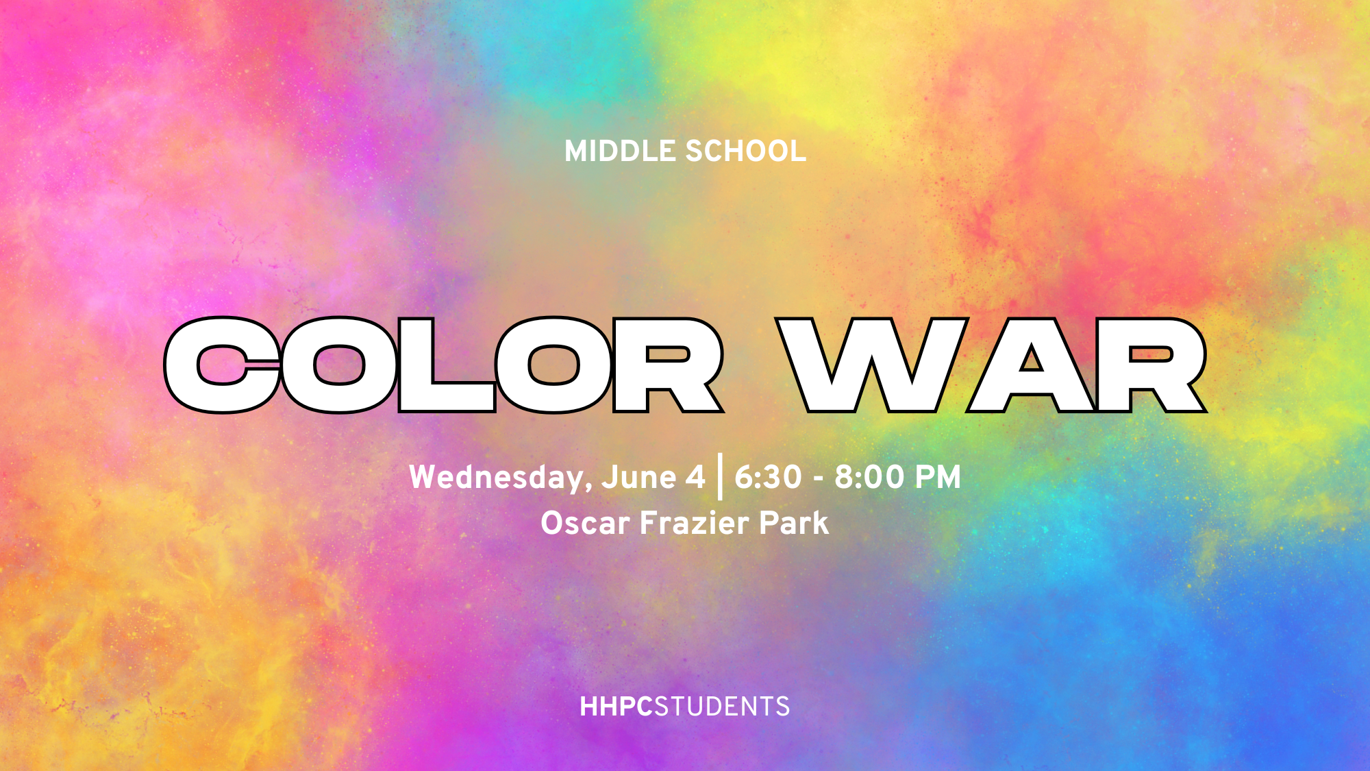 Middle School Color War