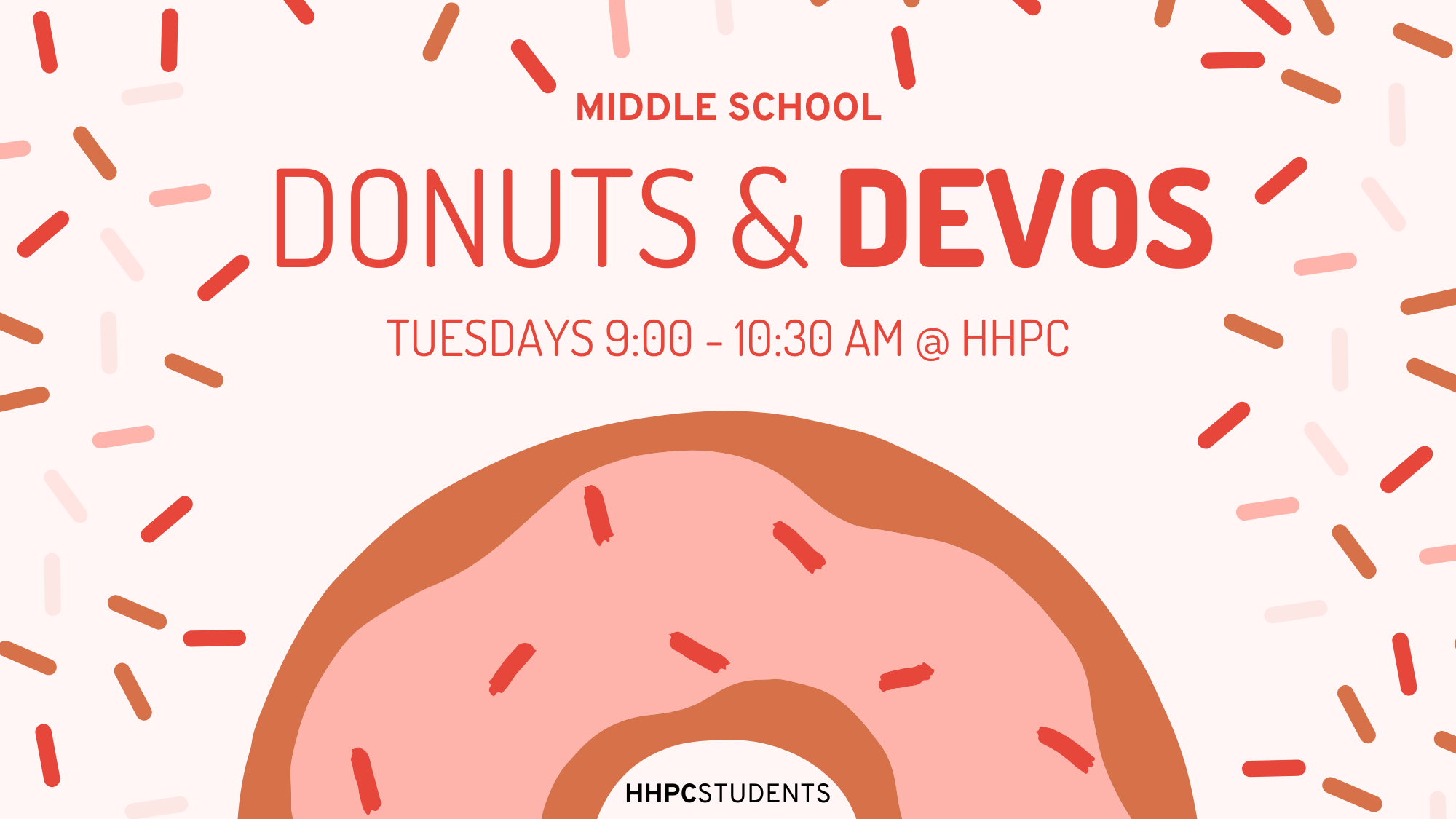 Middle School Donuts & Devos