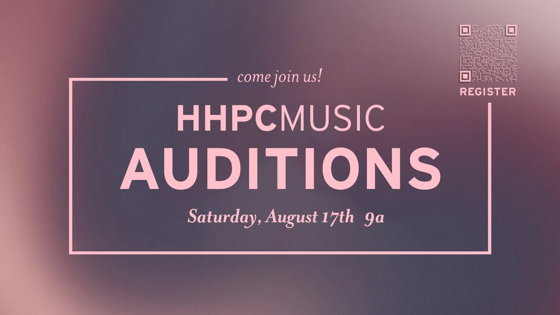 Music Team Auditions