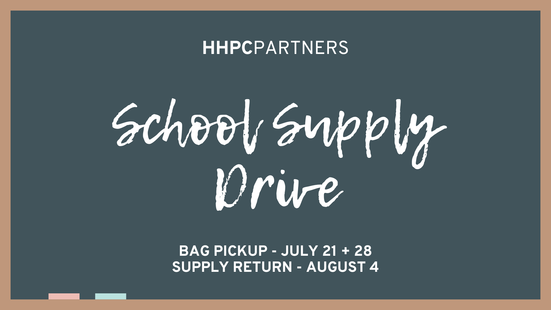 School Supply Drive