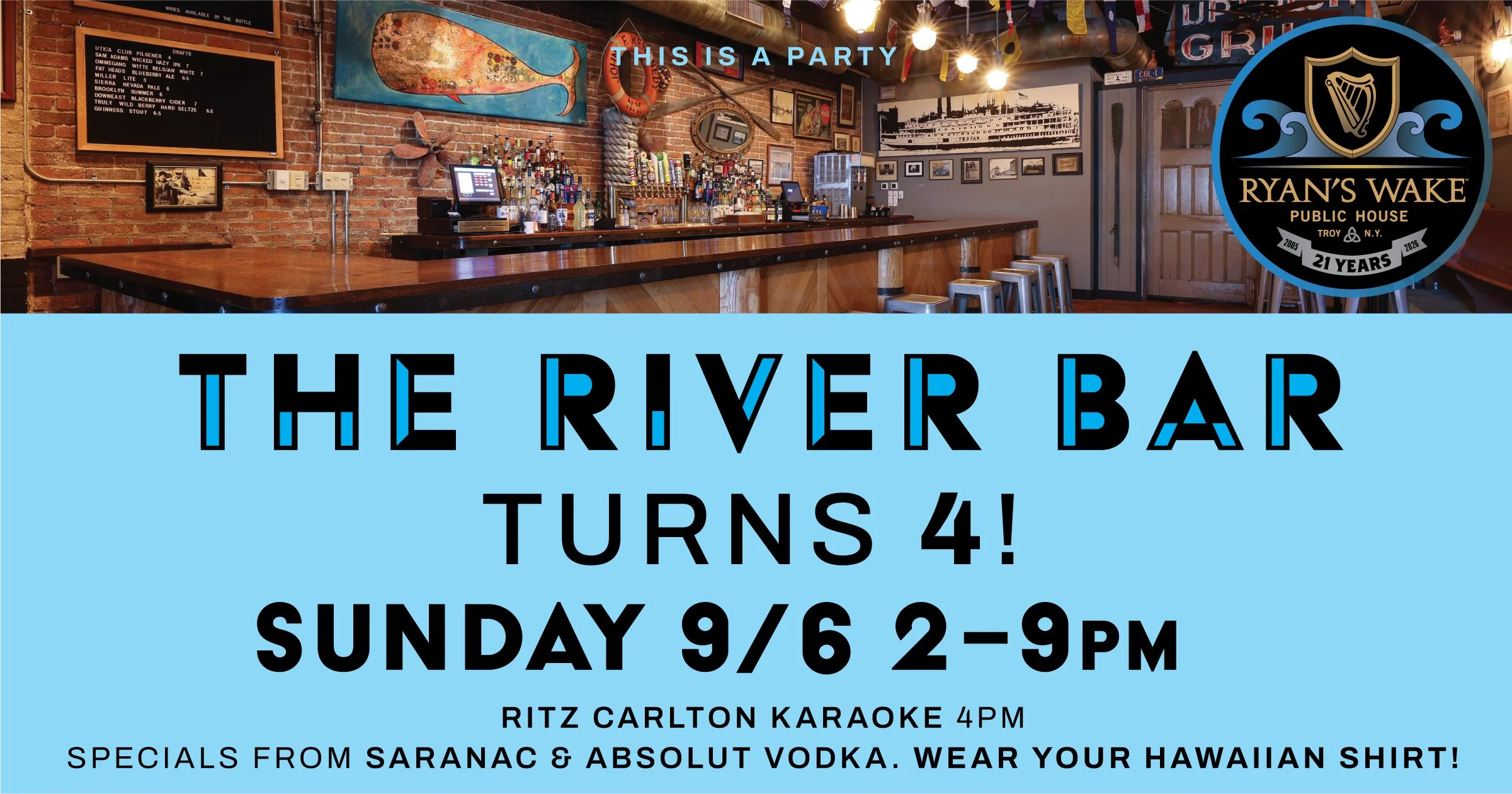 River Bar Turns 4!